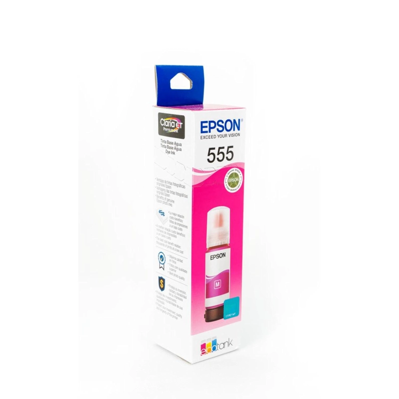 BOTELLA DE TINTA EPSON T555 MAGENTA FOTOGRAFICA - 3