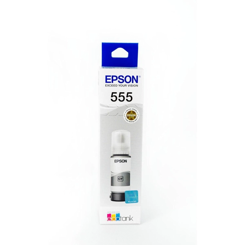 BOTELLA DE TINTA EPSON T555 GRIS FOTOGRAFICA - 2