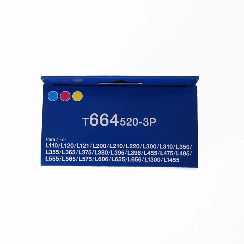 PACK 3 BOTELLAS DE TINTA EPSON T664 CYAN/MAGENTA/AMARILLA - 3