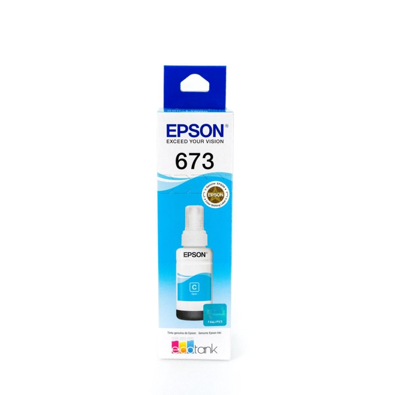 BOTELLA DE TINTA EPSON T673 CYAN - 2