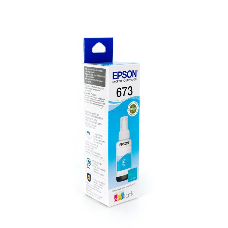 BOTELLA DE TINTA EPSON T673 CYAN - 3