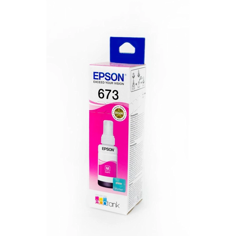 BOTELLA DE TINTA EPSON T673 MAGENTA - 3