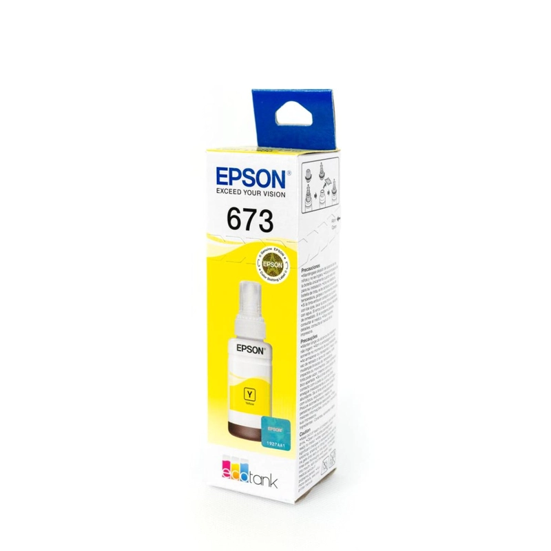 BOTELLA DE TINTA EPSON T673 AMARILLA - 3