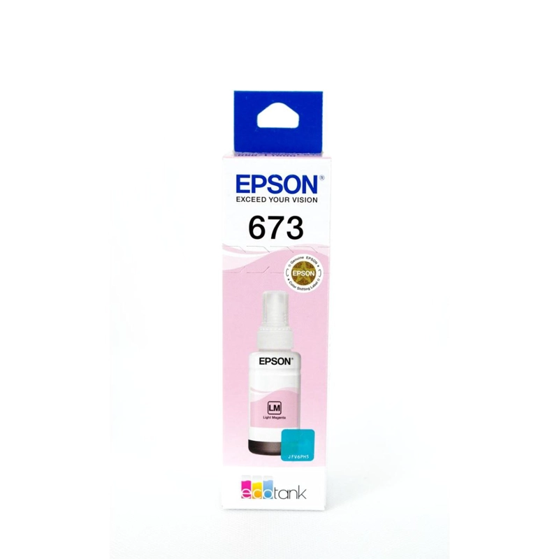 BOTELLA DE TINTA MAGENTA CLARO EPSON T673 - 70 ML - 1