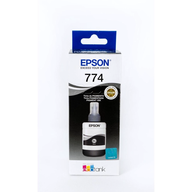 BOTELLA DE TINTA EPSON T774 NEGRA PIGMENTADA - 2