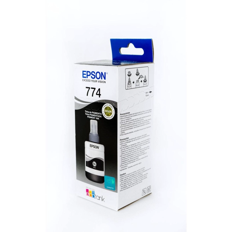BOTELLA DE TINTA EPSON T774 NEGRA PIGMENTADA - 6