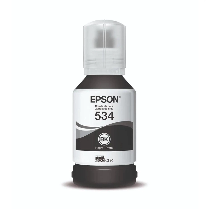 BOTELLA DE TINTA EPSON T534 NEGRA - 2