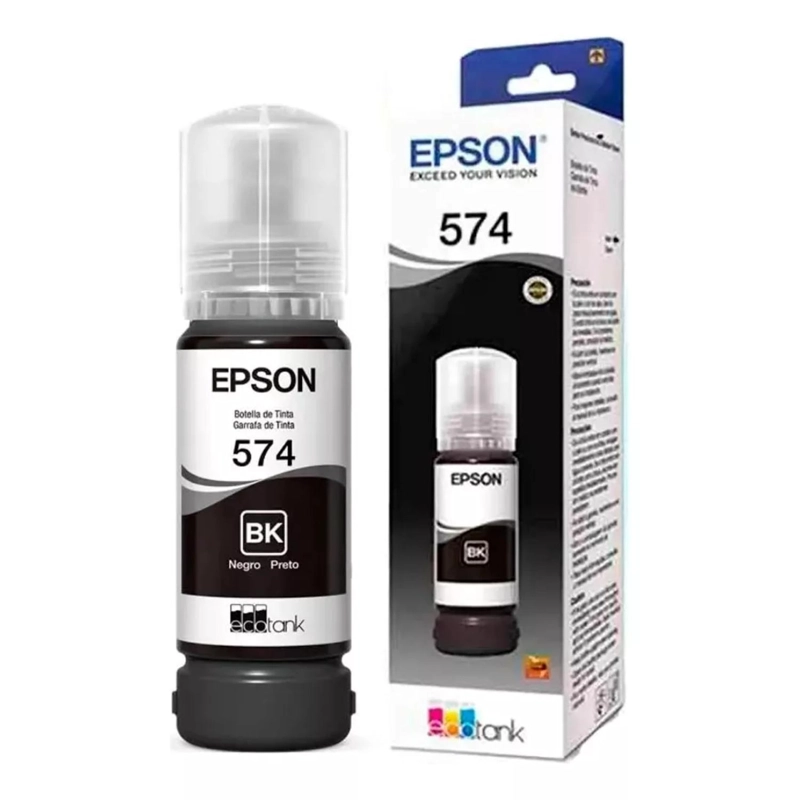 BOTELLA DE TINTA EPSON 574 NEGRA - 2