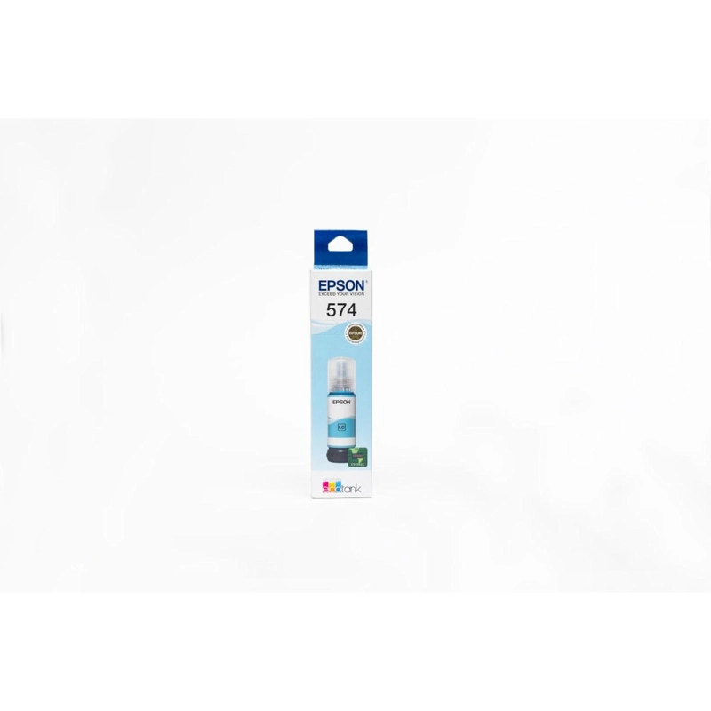 BOTELLA DE TINTA EPSON T574 CYAN LIGHT - 1