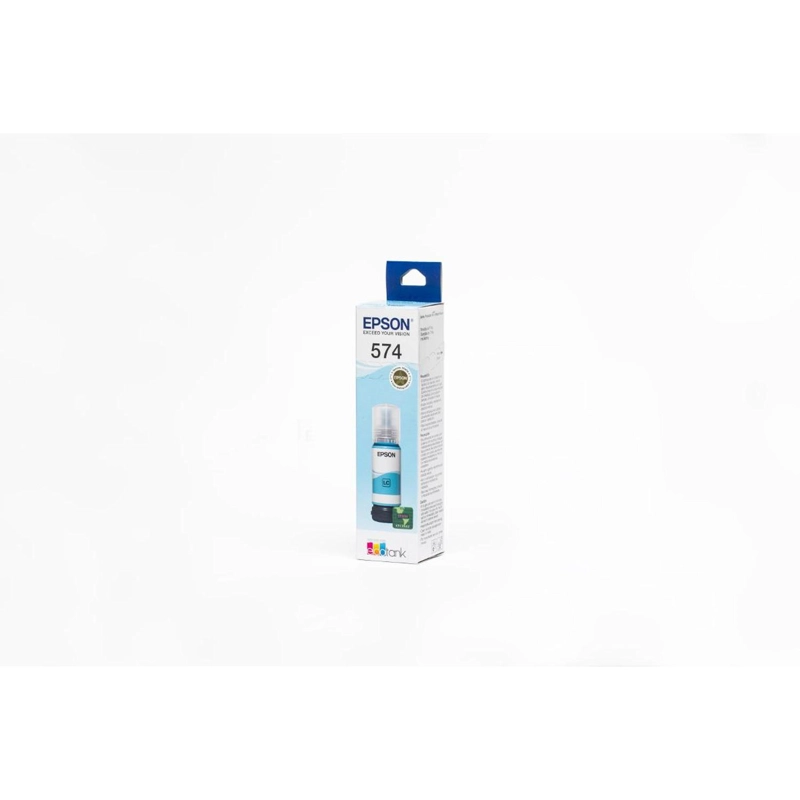 BOTELLA DE TINTA EPSON T574 CYAN LIGHT - 3