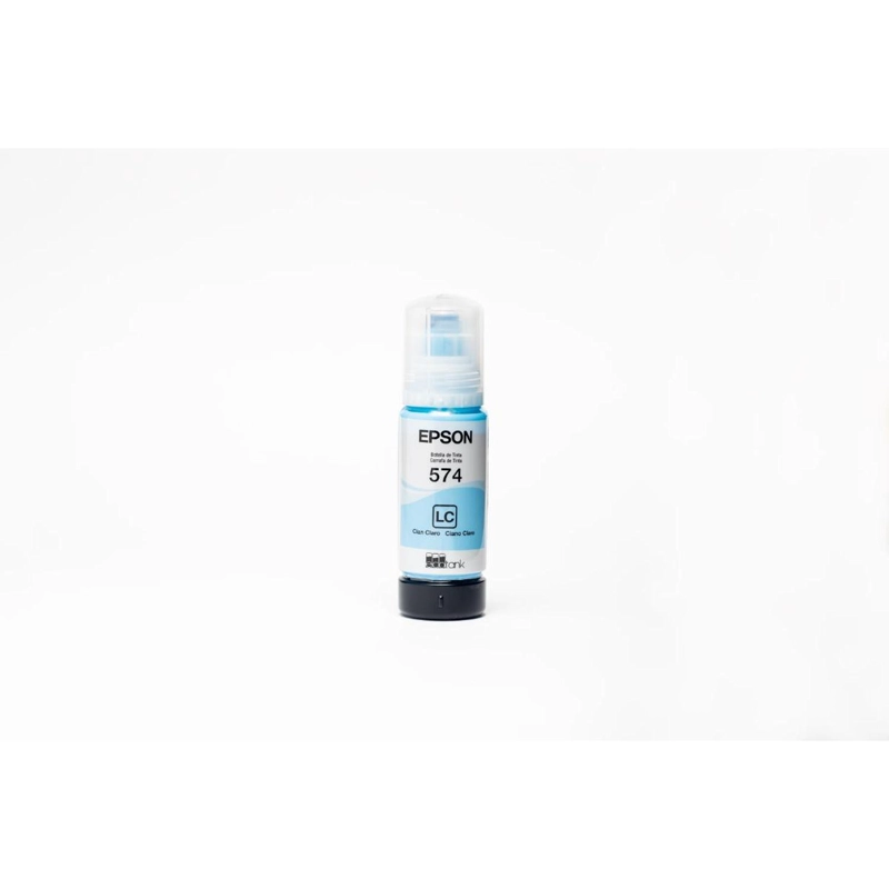 BOTELLA DE TINTA EPSON T574 CYAN LIGHT - 4
