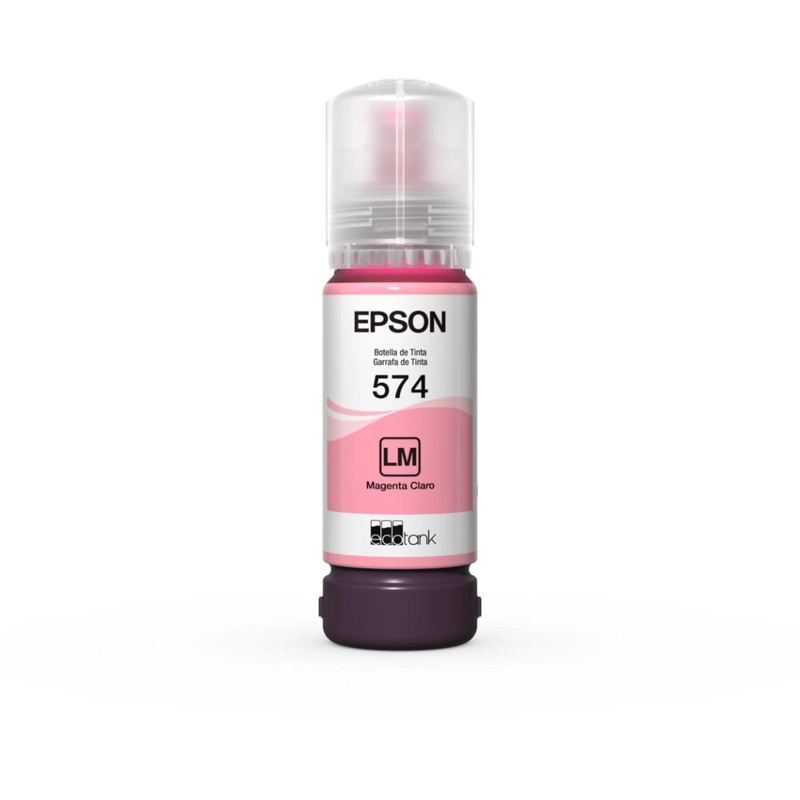 BOTELLA DE TINTA EPSON T574 MAGENTA LIGHT - 5
