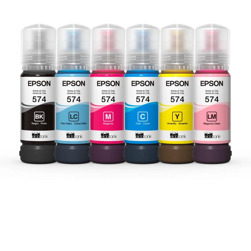 BOTELLA DE TINTA EPSON T574 MAGENTA LIGHT - 7