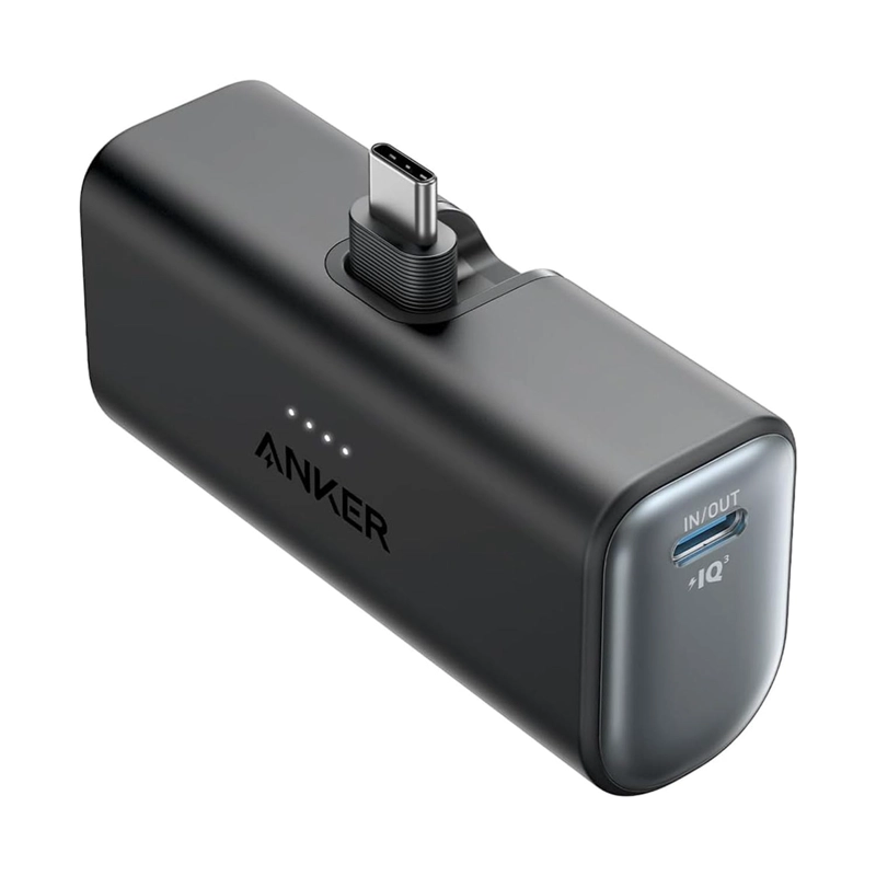 CARGADOR PORTATIL POWER BANK ANKER NANO 5000MAH 22.5W BLACK - 1