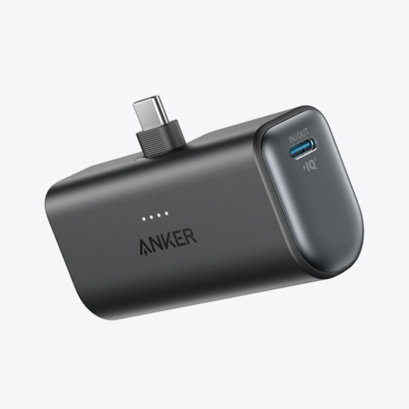 CARGADOR PORTATIL POWER BANK ANKER NANO 5000MAH 22.5W BLACK - 4