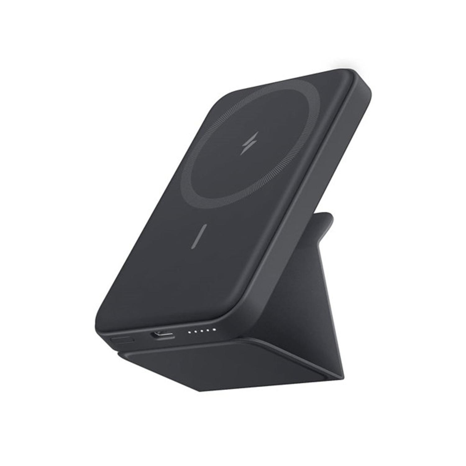 POWERBANK MAGNE TICA BATERIA EXTERNA MAGGO ANKER 5.000 MAH WIRELESS NEGRO - 1