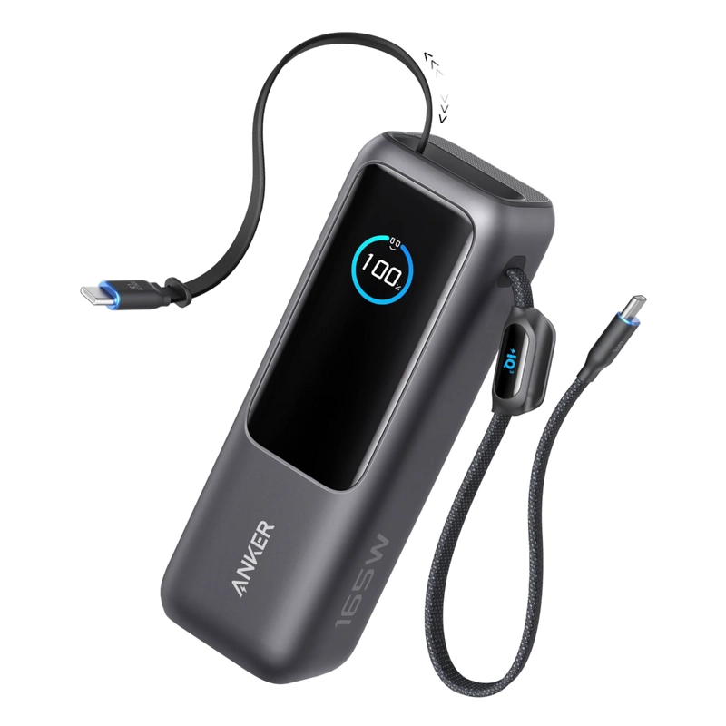 Anker Power Bankモバイルバッテリー　25000mAh 165W CARGADOR PORTATIL POWER BANK ANKER 25000 MAH 165W BLACK