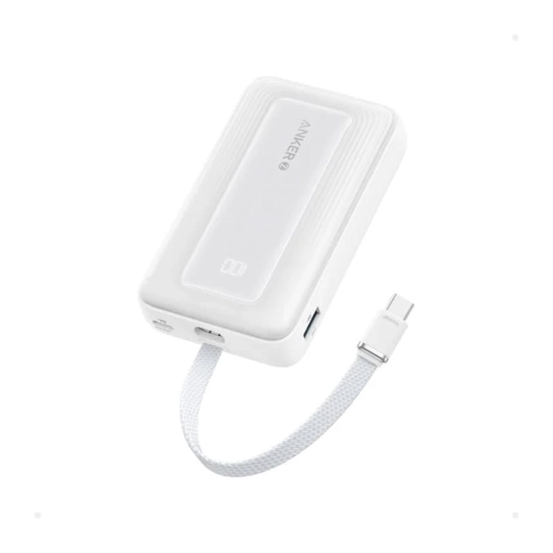 CARGADOR PORTATIL POWER BANK ANKER ZOLO 10000MAH CON USB C WHITE - 2