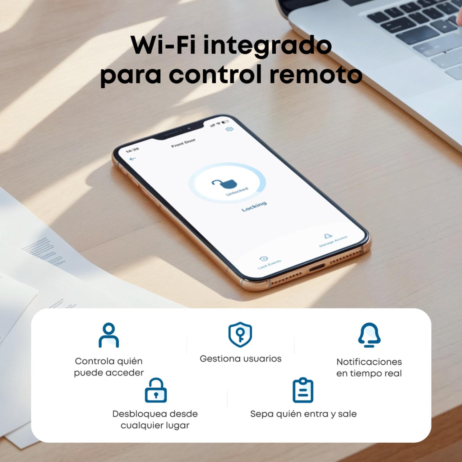CERRADURA INTELIGENTE EUFY C33 NEGRA - 4