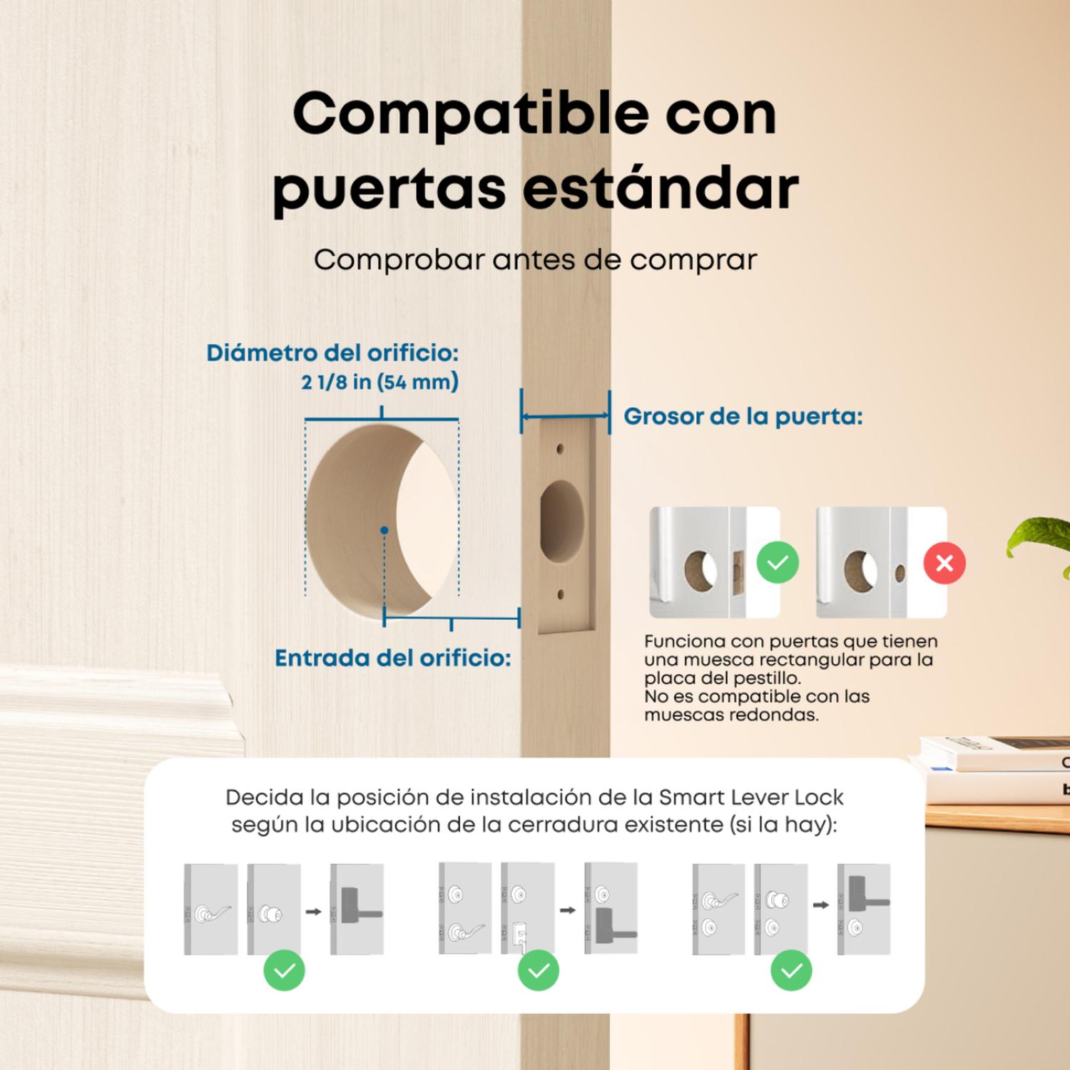 CERRADURA INTELIGENTE EUFY C33 NEGRA - 6