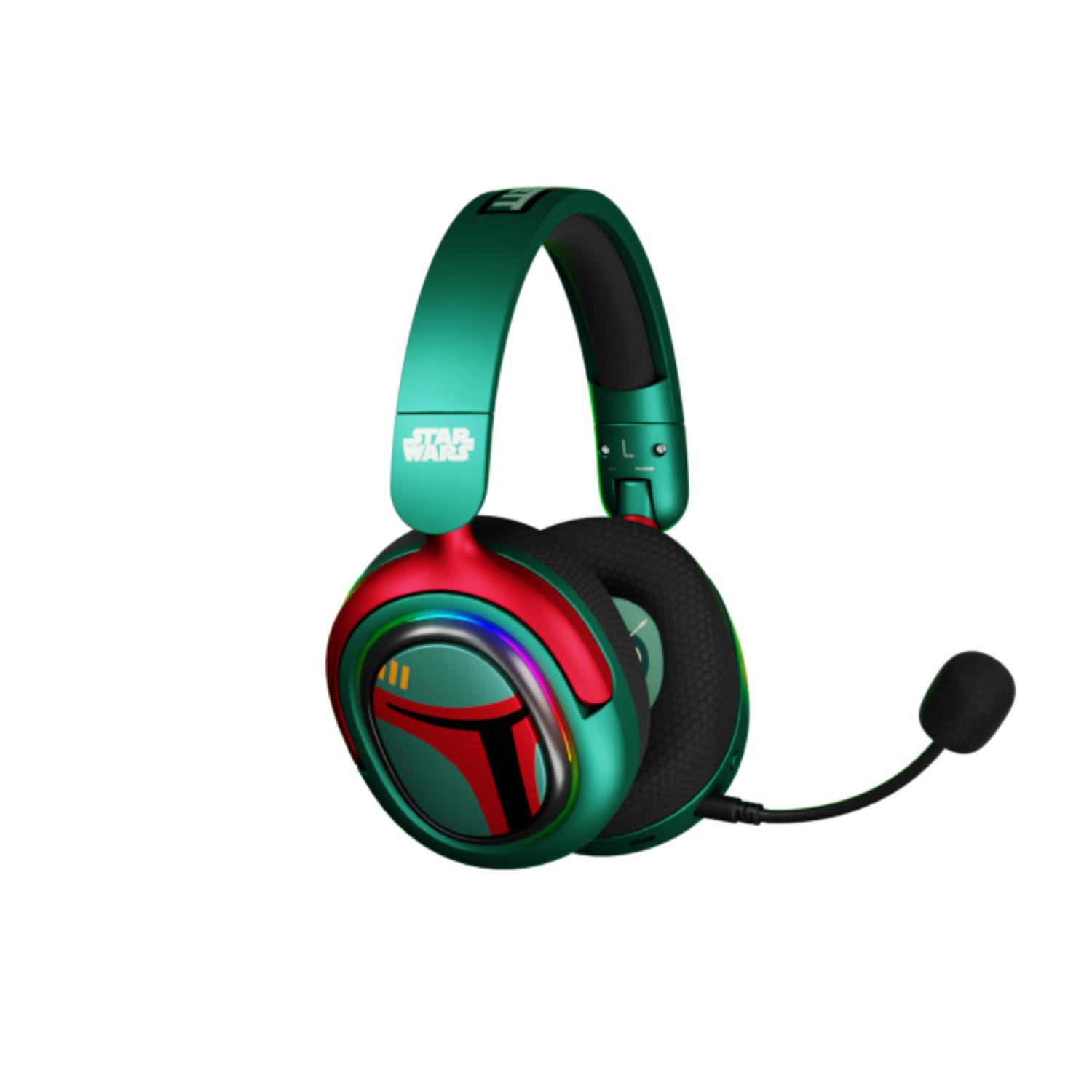 AUDIFONOS HEADSET INALAMBRICOS ARCUS BOBA FETT - 3