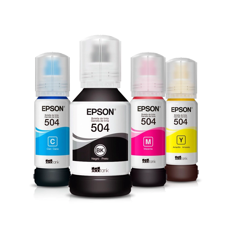 PACK DE 4 BOTELLAS DE TINTA EPSON T504 - 2