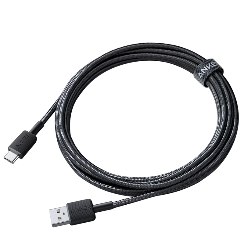 CABLE USB-A A USB-C ANKER CARGA REGULAR 15W 1M NEGRO - 2