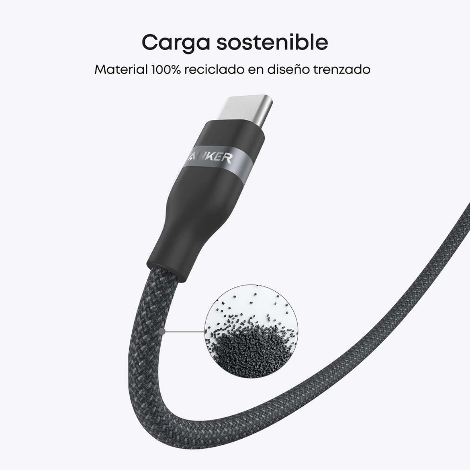 CABLE USB-C A USB-C ANKER CARGA RAPIDA 240W 1M NEGRO - 5