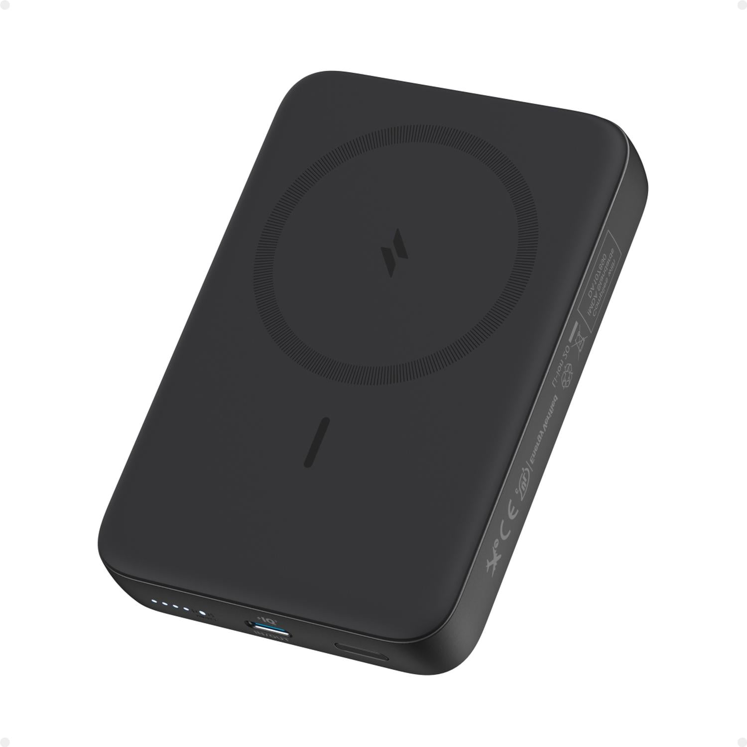 POWERBANK MAGNE TICA BATERIA EXTERNA MAGGO ANKER 10.000 MAH WIRELESS NEGRO - 1