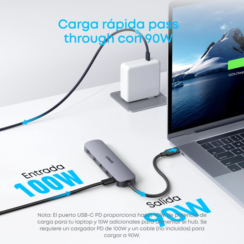 ANKER USB-C HUB 5-IN-1, 4K HDMI - 4