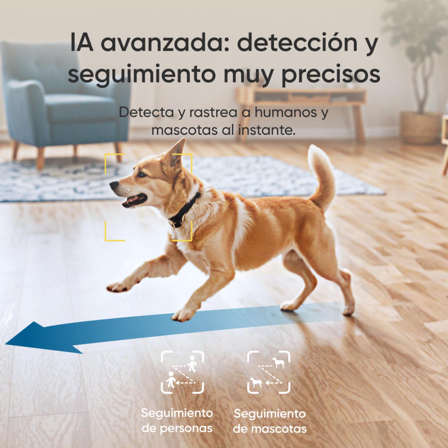 CAMARA DE SEGURIDAD INTERIOR 4K UHD 360° EUFY E30 - 4