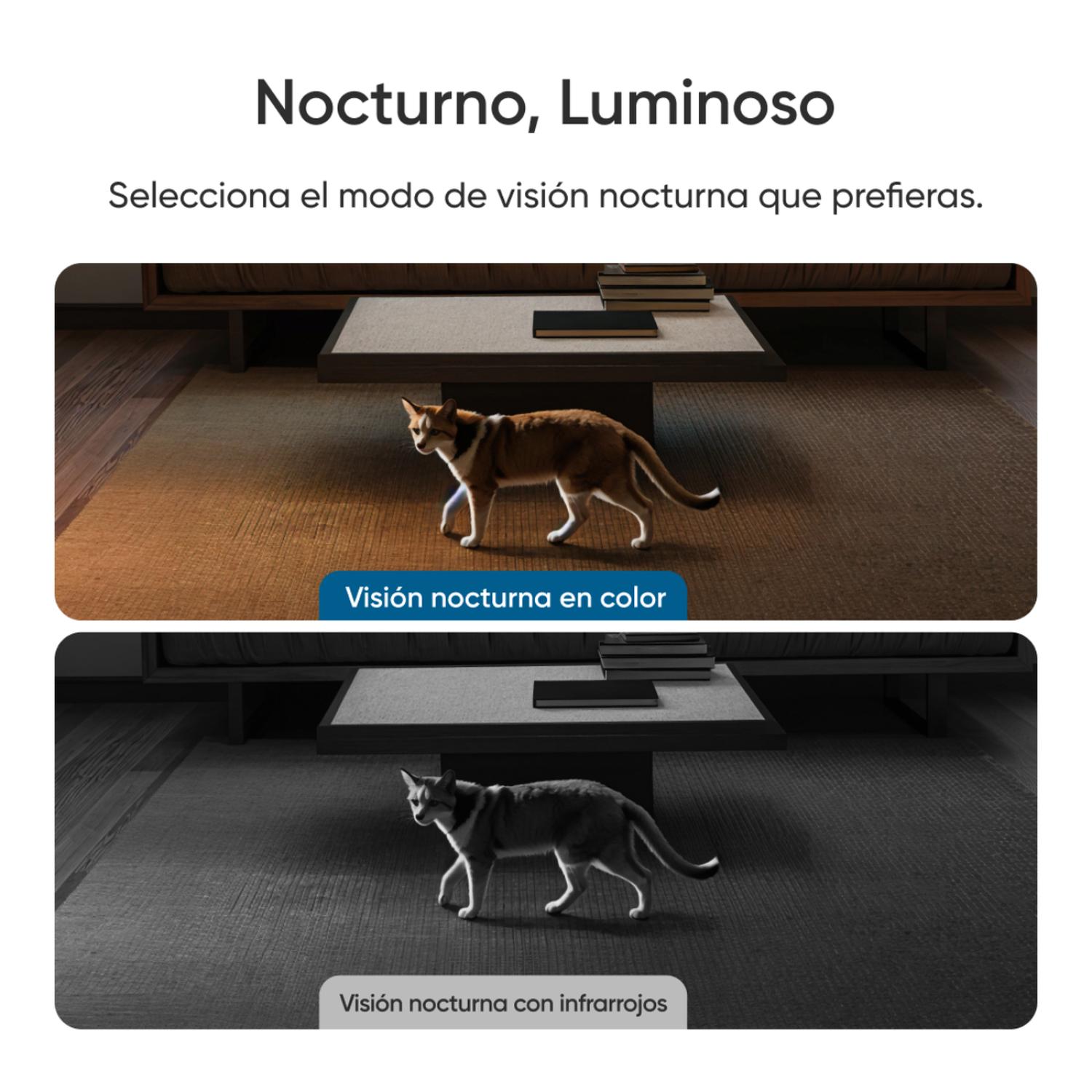 CAMARA DE SEGURIDAD INTERIOR 4K UHD 360° EUFY E30 - 5