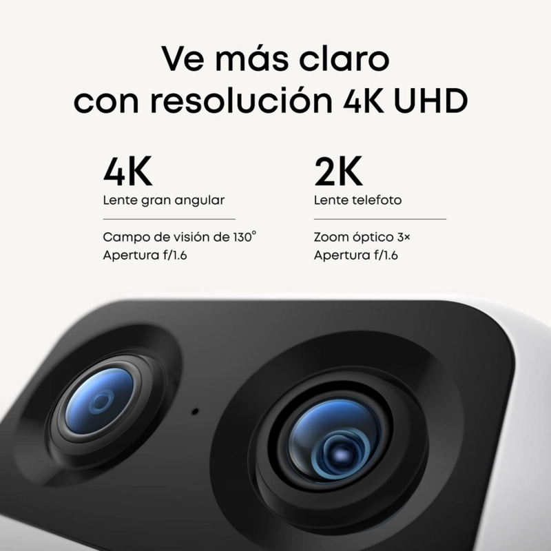 CAMARA DE SEGURIDAD INTERIOR 4K UHD 360° EUFY S350 - 2