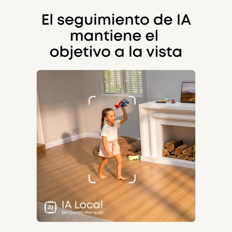 CAMARA DE SEGURIDAD INTERIOR 4K UHD 360° EUFY S350 - 4