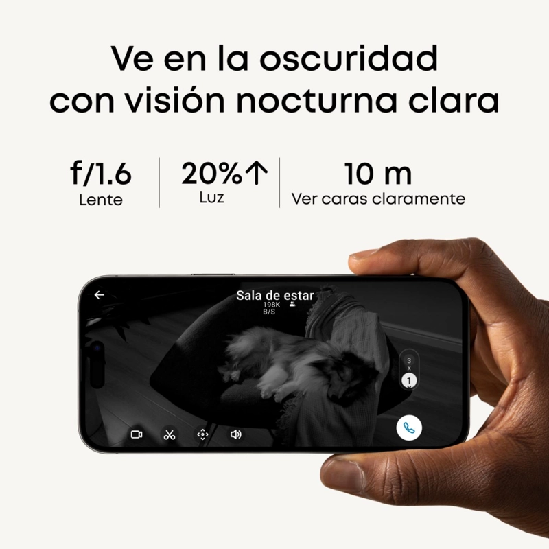 CAMARA DE SEGURIDAD INTERIOR 4K UHD 360° EUFY S350 - 6