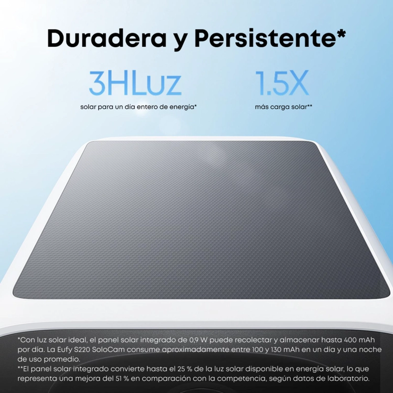 CAMARA DE SEGURIDAD SOLAR INALAMBRICA 2K EUFY S220 - 2