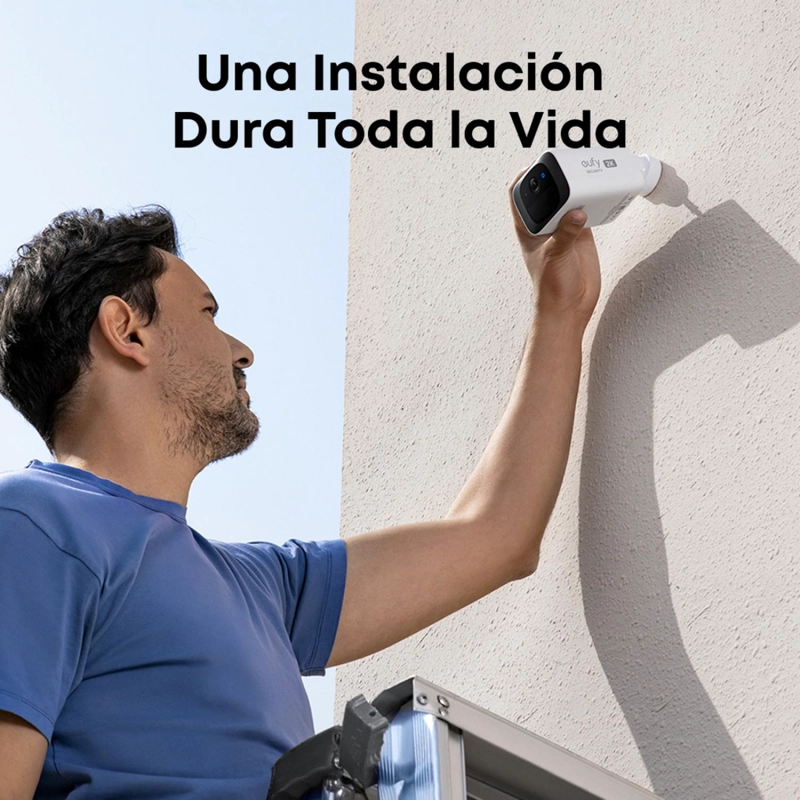 CAMARA DE SEGURIDAD SOLAR INALAMBRICA 2K EUFY S220 - 4