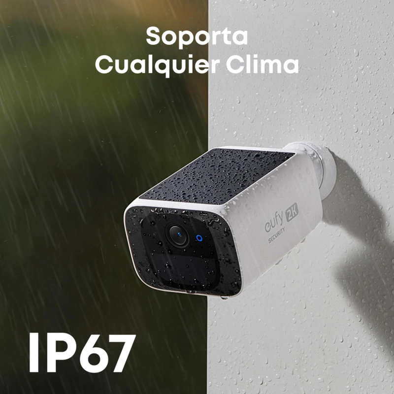 CAMARA DE SEGURIDAD SOLAR INALAMBRICA 2K EUFY S220 - 6