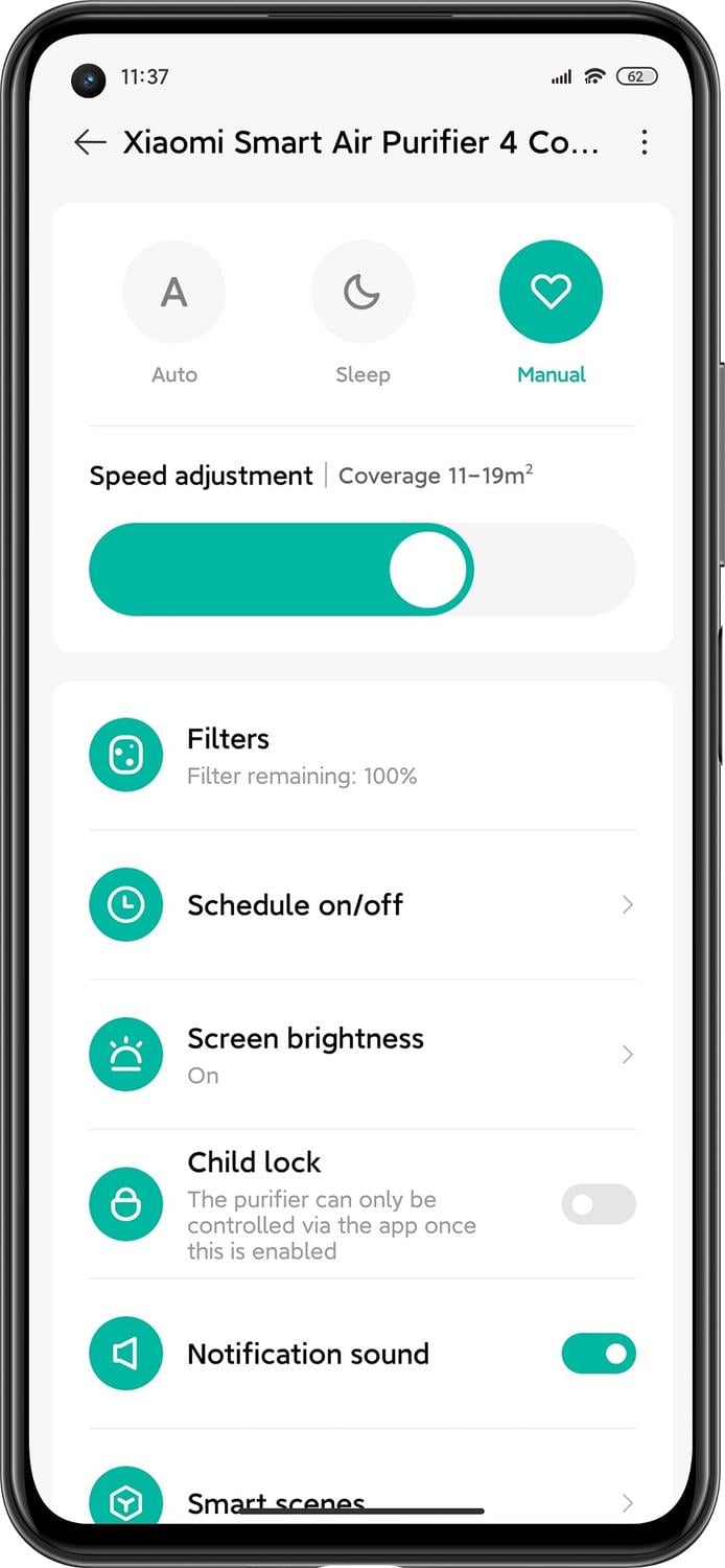 XIAOMI SMART AIR PURIFIER 4 COMPACT EU - 4