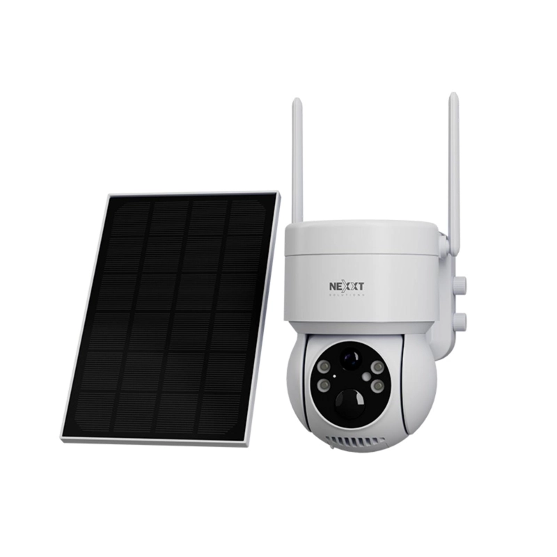 CAMARA WI-FI EXTERIOR NEXXT PTZ SOLAR 2K CON LUZ - 1