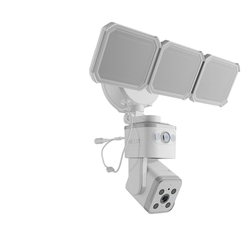 CAMARA WI-FI EXTERIOR NEXXT PTZ DOBLE LENTE + CAMARA FIJA + FOCOS - 3