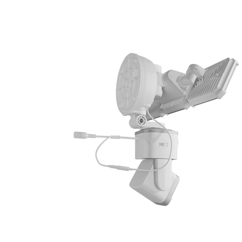 CAMARA WI-FI EXTERIOR NEXXT PTZ DOBLE LENTE + CAMARA FIJA + FOCOS - 4