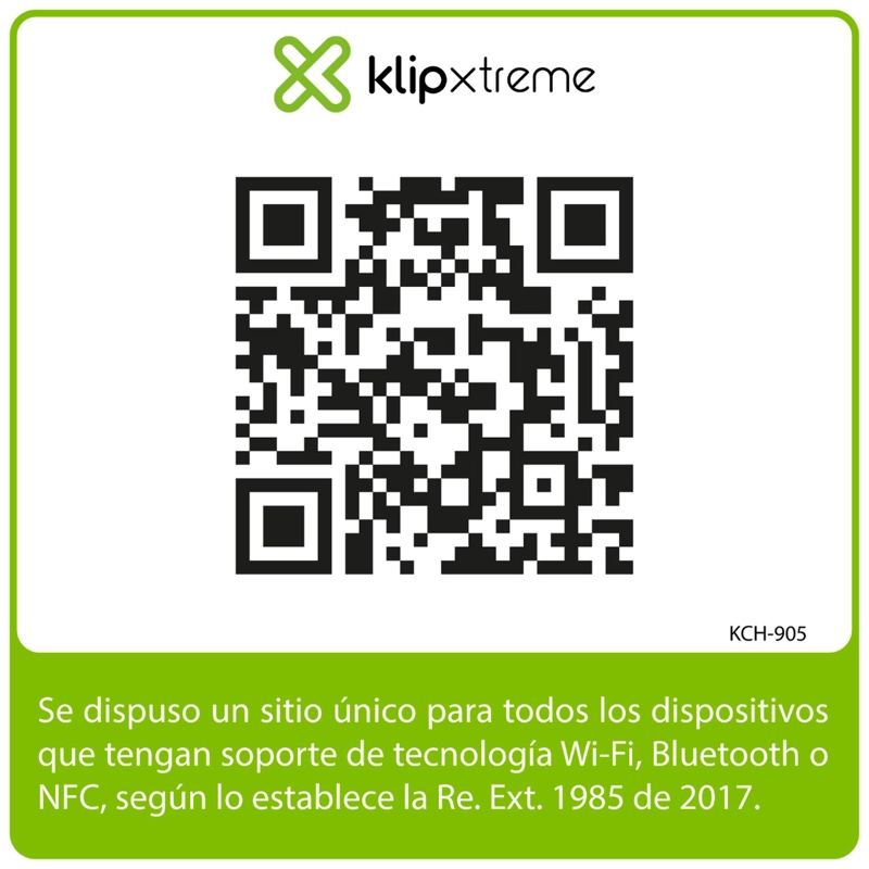 AUDIFONO WLS BT KLIPXTREME CRYSTALCOM MAGNETIC BASE DE CARGA - 7
