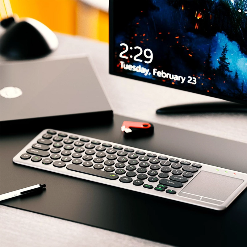 TECLADO Y MOUSE DUAL KLIPXTREME KEYGLIDER ES 2.4GHZ. NEGRO - 8