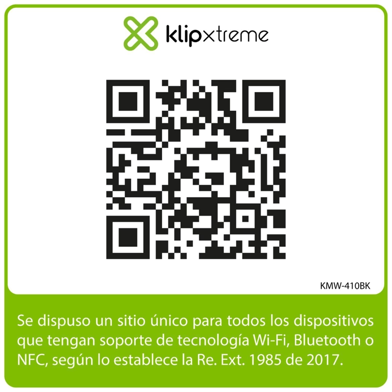MOUSE INALAMBRICO KLIP XTREME EASYHAND KMW-410BK NEGRO - 10