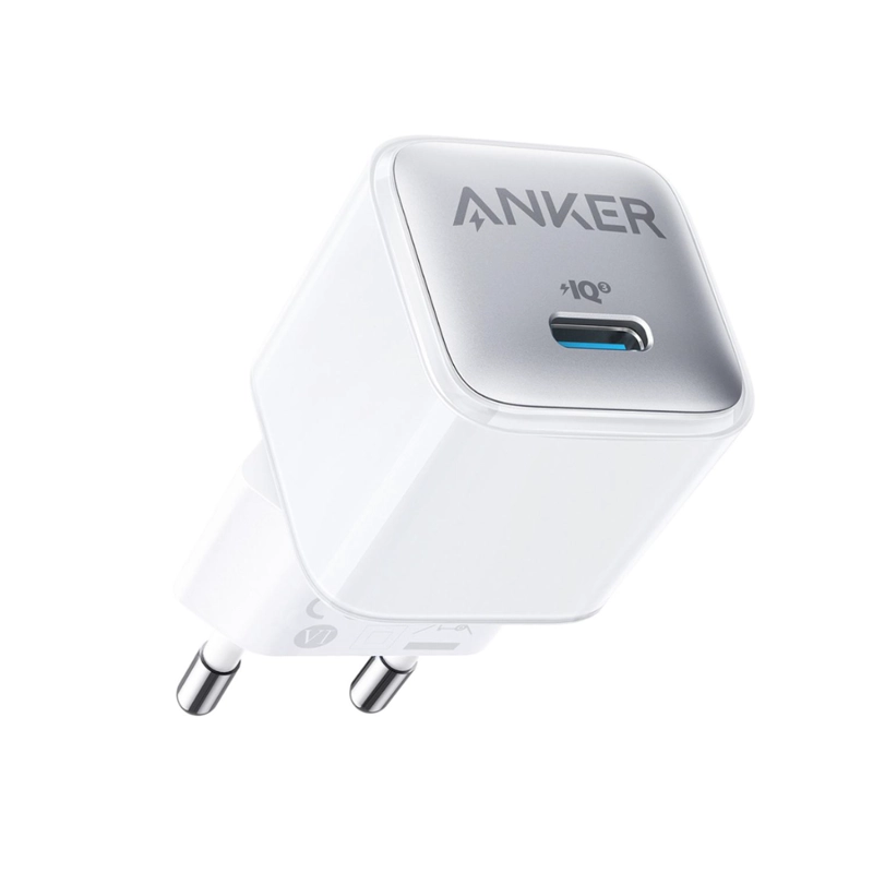 CARGADOR CARGA RAPIDA ANKER 511 NANO PRO 20W USB-C POWERIQ 3.0 BLANCO - 1