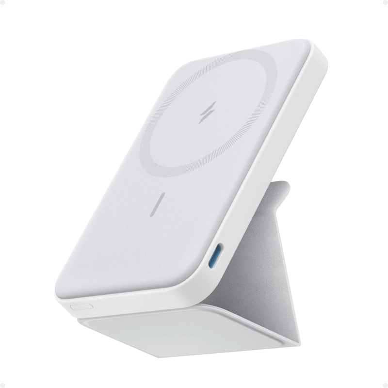 POWERBANK MAGNE TICA BATERIA EXTERNA MAGGO ANKER 5.000 MAH WIRELESS BLANCO - 1