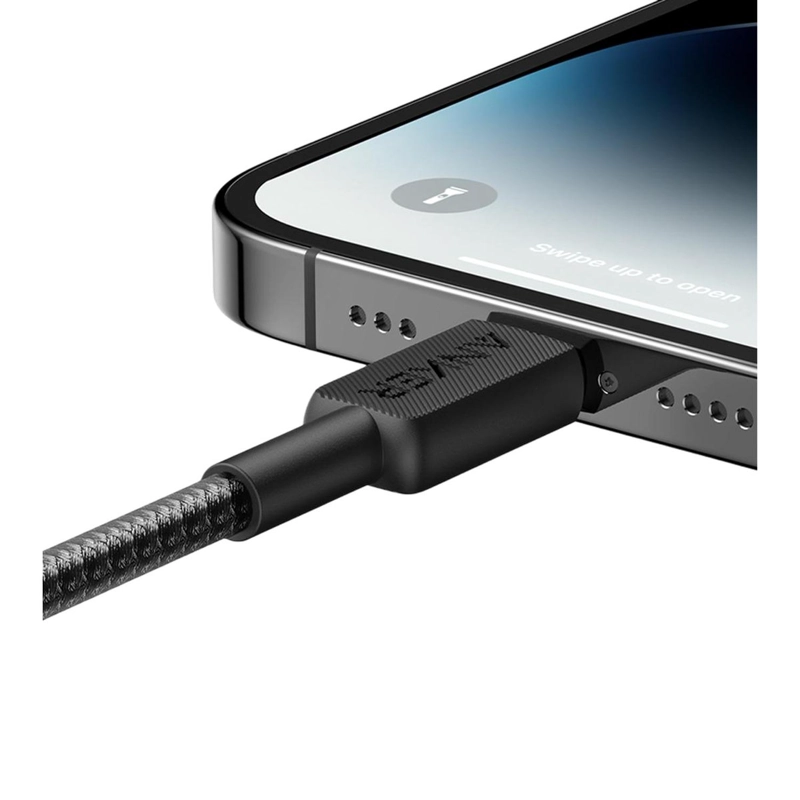 CABLE USB-C A LIGHTNING ANKER CARGA RAPIDA 60W 3M NEGRO - 5