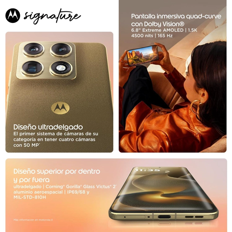 MOTOROLA SIGNATURE 16+1TB MARTINI OLIVE - 5