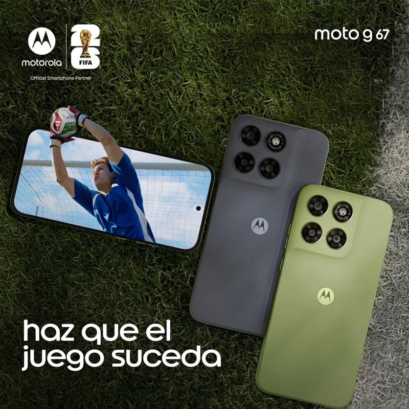 MOTOROLA G67 GRIS 4+256GB - 3